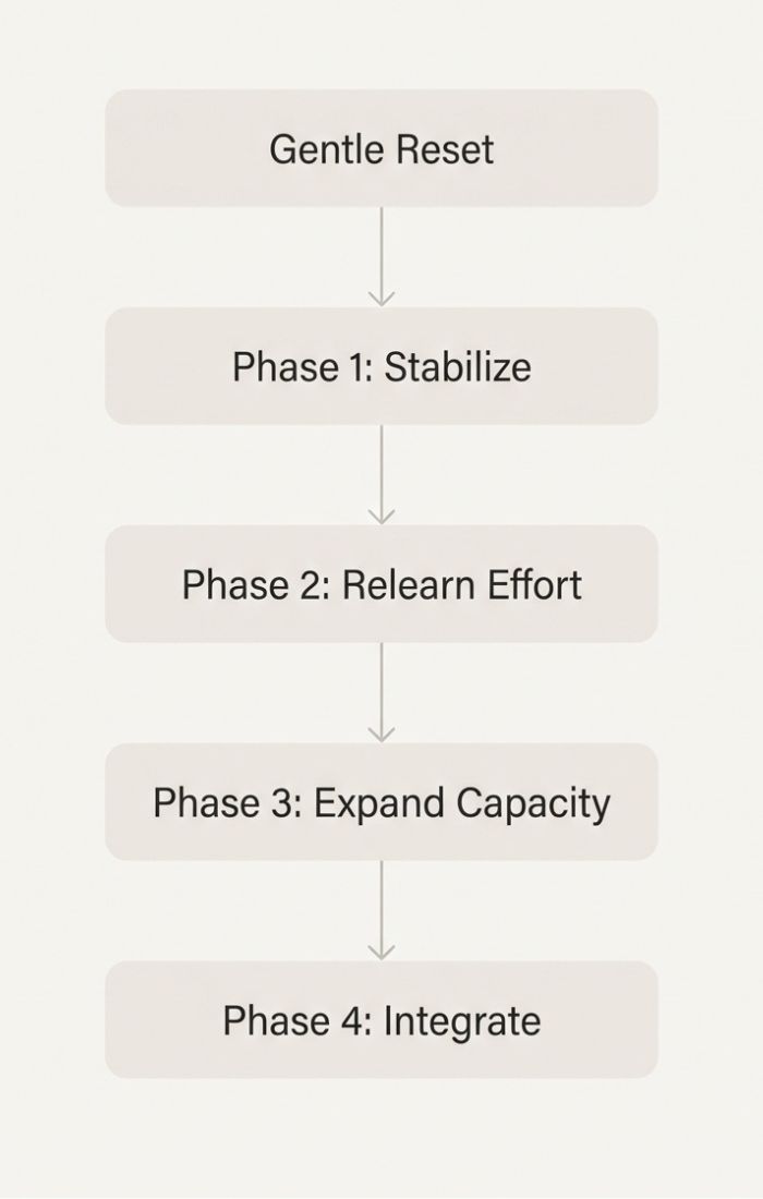 4 phase method hip-core method